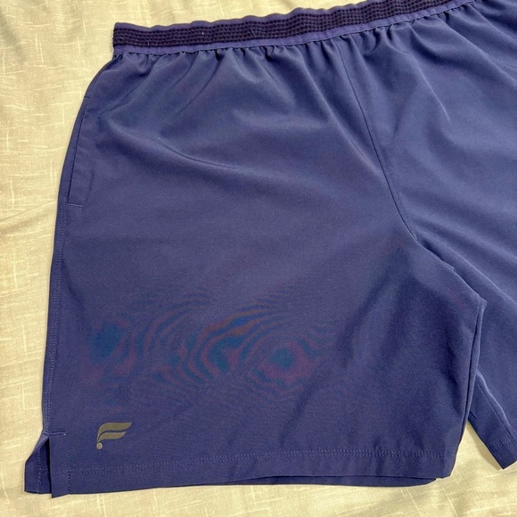 Fabletics Men Navy Blue Casual Athletic Shorts Sz XL - Picture 4 of 9